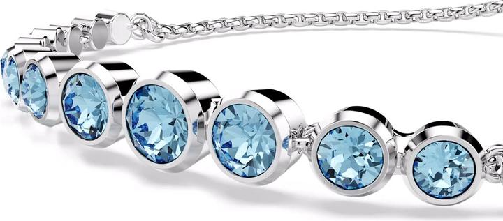 Image du produit Swarovski Imber Tennis Armband Gemischte Rundschliffe Blau (24 cm, Métal Swarovski)