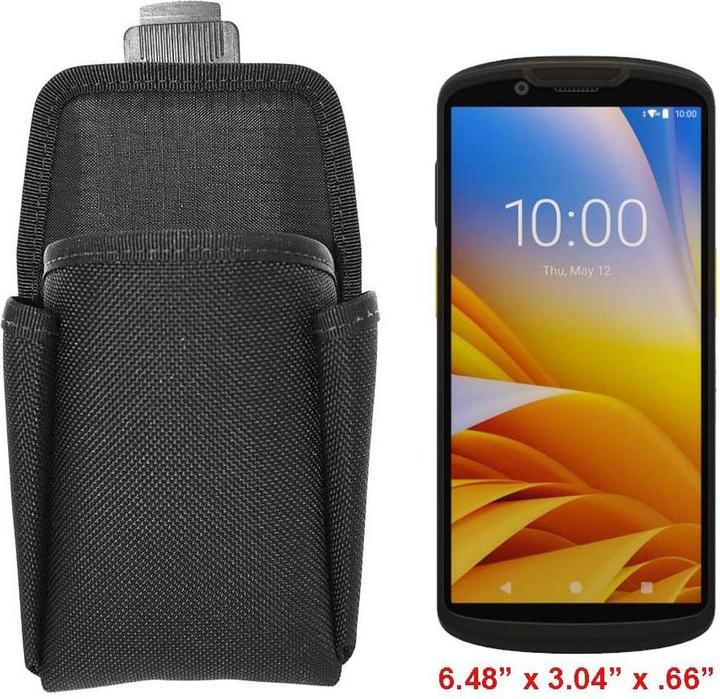 Actual product image Ultimacase Holster with belt clip for Zebra TC53/TC58 & TC73/TC78 with and without exoskeleton