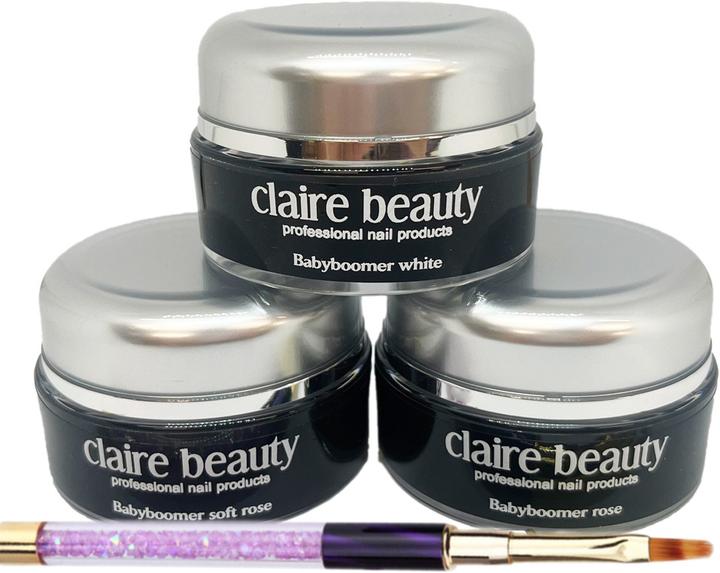 Claire Beauty Babyboomer Gel Set (14 ml)