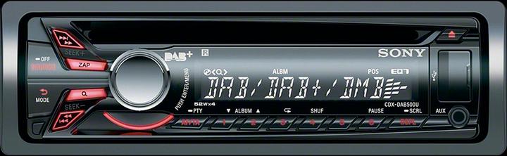 Sony CDX-DAB500A inkl. DAB-Antenne