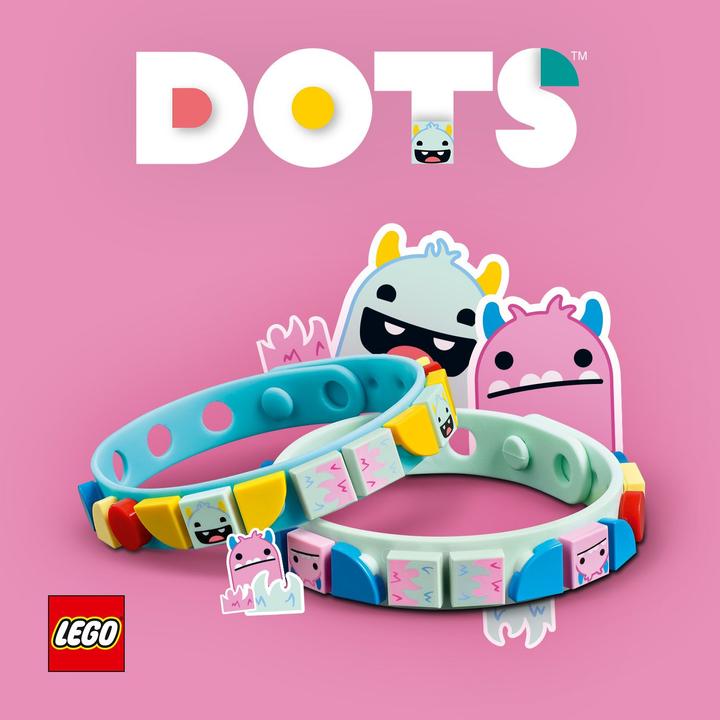 Actual product image LEGO Monster Friendship Bracelets (41923, LEGO Dots)