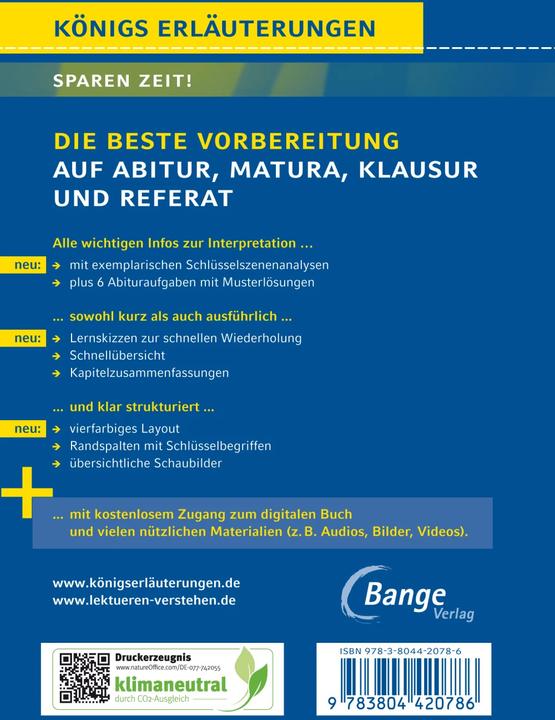Produktbild Tschick von Wolfgang Herrndorf - Textanalyse und Interpretation (Deutsch, Wolfgang Herrndorf, Thomas Möbius, 2023)