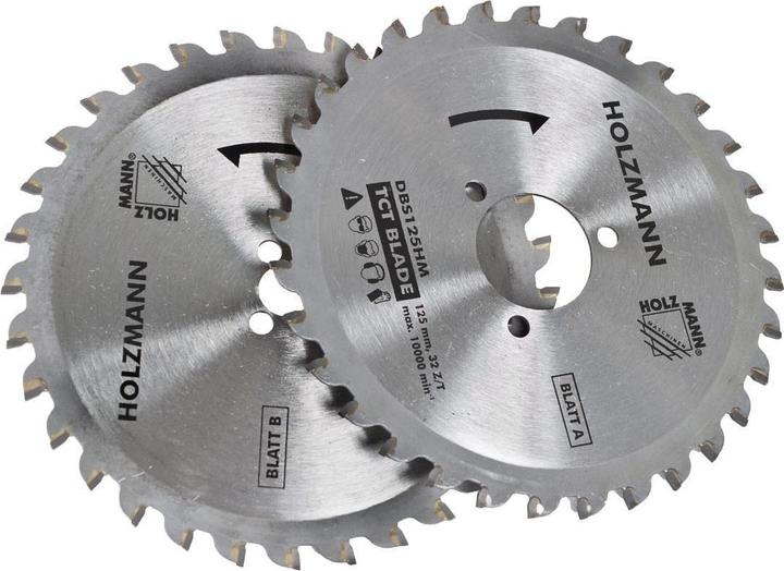 Actual product image Holzmann DBS125 Double blade saw 125 mm