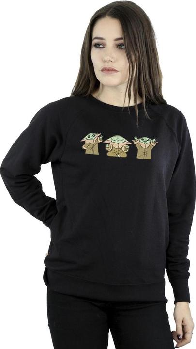 Image du produit Star Wars - Sweat THE MANDALORIAN GROGU POSES - Femme (XXL)
