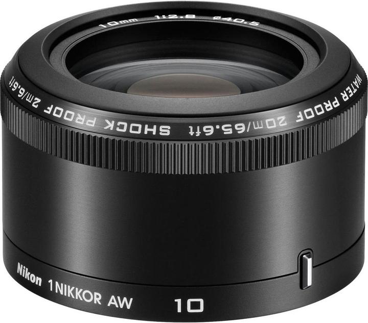 Produktbild Nikon 1 AW1, Doublezoom Kit, 11-27mm + AW 10mm (14.20 Mpx, Nikon CX format)