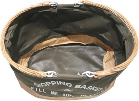 Actual product image Bekos Cotton and cork shopping basket FILL ME UP!