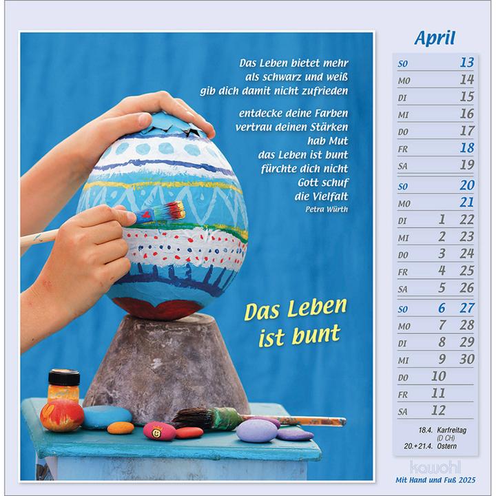 Produktbild Würth:Mit Hand und Fuss 2025 (Harter Einband)
