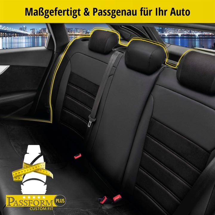 Immagine prodotto Walser Coprisedile per Seat Leon (5F1) 09/2012-oggi, 1 coprisedile posteriore