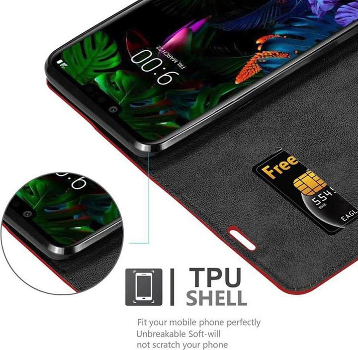 Productafbeelding Cadorabo Boek Onzichtbare Magneethoes (LG G8s)