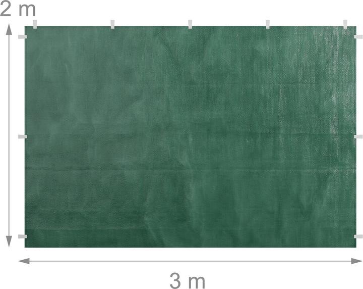 Actual product image Relaxdays 3x Pavilion side wall (10 cm, 300 cm)