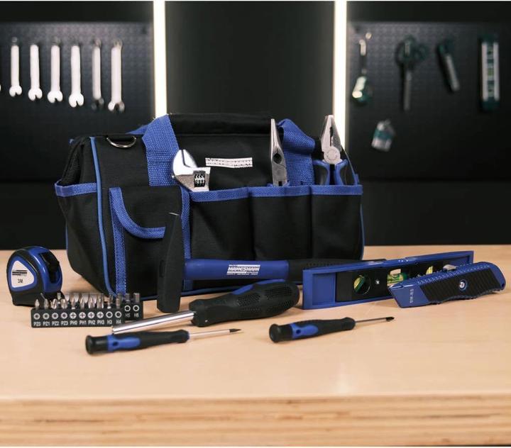 Produktbild Mannesmann Werkzeugtasche (30 Teile)