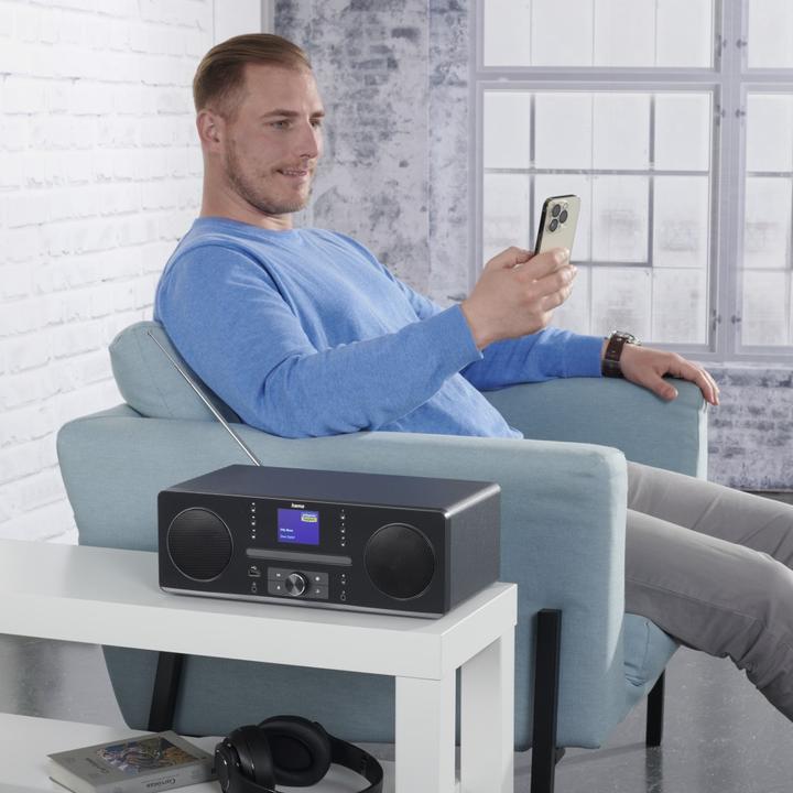 Actual product image Hama DIR1570CBT (FM, DAB+, DAB, Bluetooth, Wi-Fi)