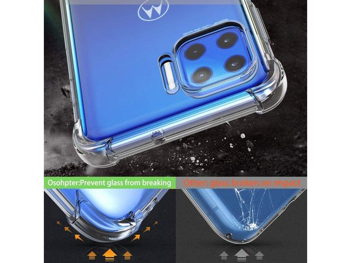 Produktbild Screenguard Motorola Moto G 5G Plus Hülle Crystal Soft Airbag Bumper (Motorola Moto G 5G Plus)