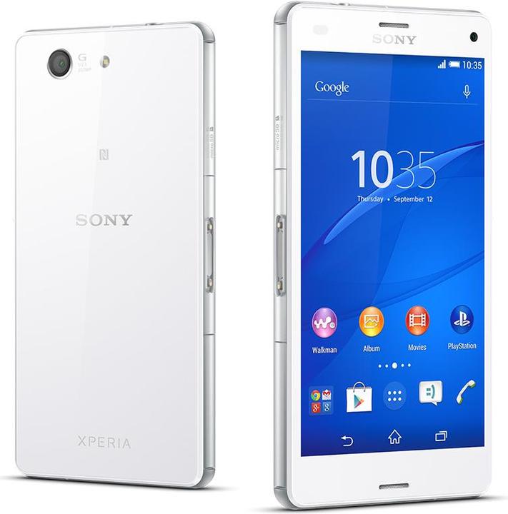 Sony Xperia Z3 Compact (16 GB, White, 4.60", Single SIM, 20.70 Mpx, 4G)
