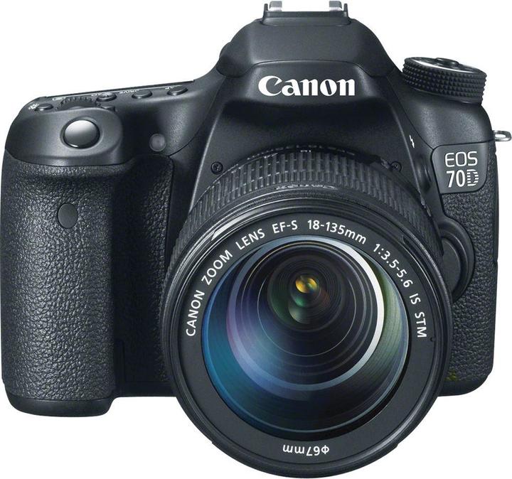 Canon EOS 70D 18-135mm IS STM Kit (20.20 Mpx, APS-C / DX)