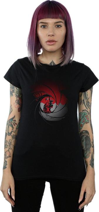 Image du produit - T-shirt DEADPOOL GUN BARREL - Femme (M)