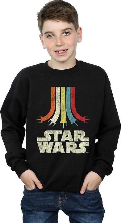 Image du produit Star Wars Sweat-shirt Garçons Retro Rainbow Cotton (116)