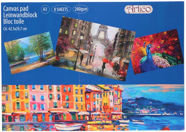 Actual product image Artico Canvas pad (A3, Plain, No binding)