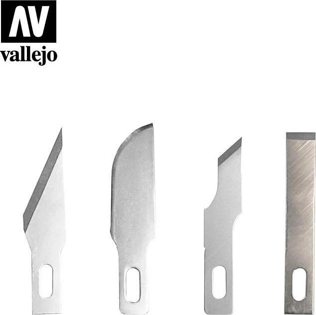 Vallejo 5 Assorted Blades for Knife no. 1 (T06010)