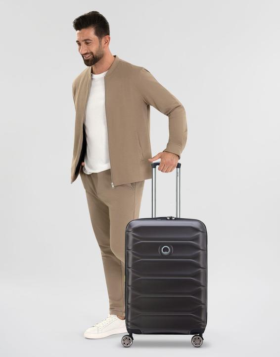 Actual product image Delsey Meteor 4-wheel trolley 68 cm with expansion fold (76 l)