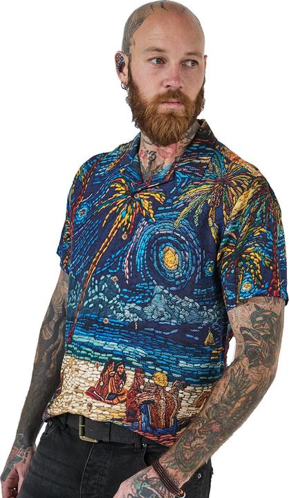 Immagine prodotto Joe Browns Beach Mosaic Print Revere Collar Shirt (S)