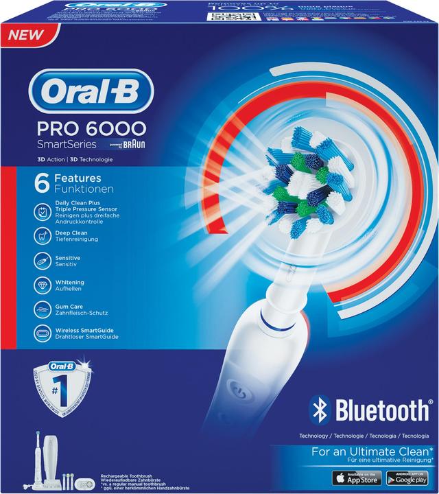 Produktbild Oral-B Pro 6000 SmartSeries (Oszillierende Zahnbürste)
