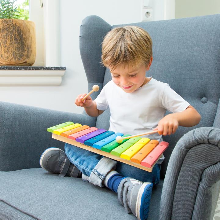 Immagine prodotto New Classic Toys Xilofono (12 barre) Legno - Multicolore