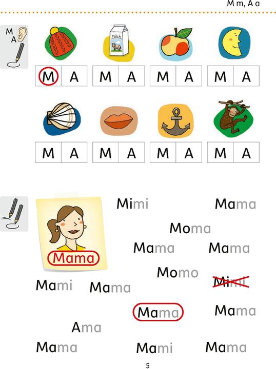 Actual product image Mein Übungsheft Lesen 1. Klasse: Vom Buchstaben zum Wort (German, Agnes Spiecker, 2024)