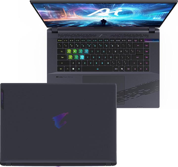 Actual product image Gigabyte Aorus 16X (16", Intel Core i7-13650HX, 16 GB, 1000 GB, DE)
