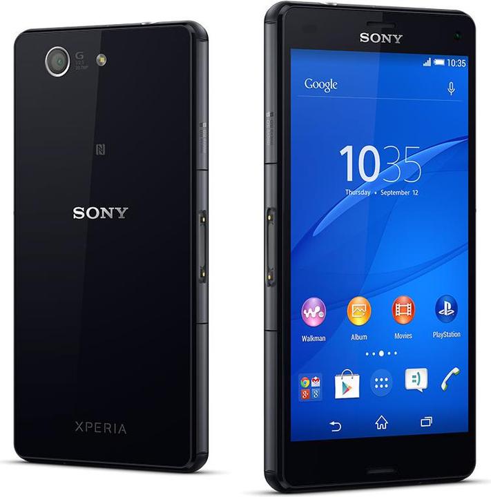 Sony Xperia Z3 Compact (16 GB, Schwarz, 4.60", Single SIM, 20.70 Mpx, 4G)