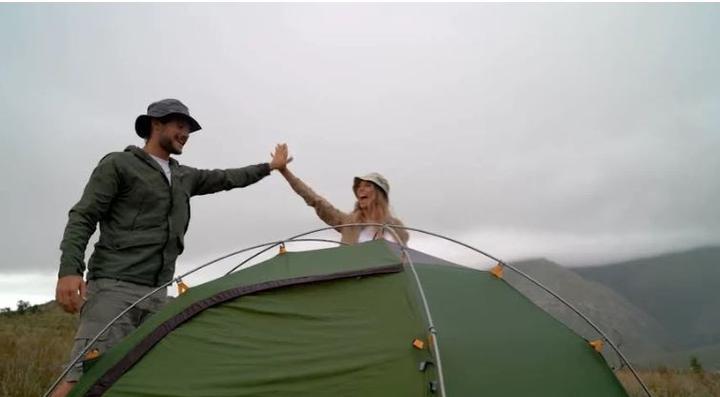 Actual product image Naturehike Cloud Peak 2 20d T-Zip tent nh17k240-y-green (2.50 kg, 2 persons)