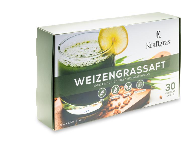 Immagine prodotto Kraftgras Succo di erba di grano congelato (30 x 2,5 cl)