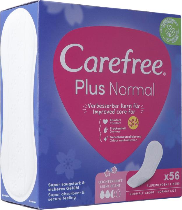 Actual product image Carefree Plus (56 x, Panty liners)