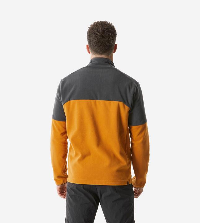 Actual product image Quechua Fleece jacket for men hiking - MH500 brown (XL)