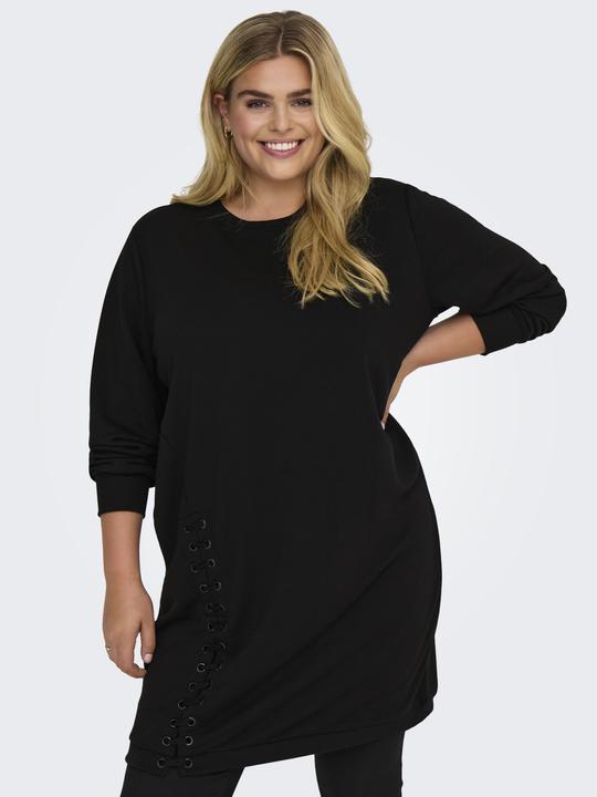 Image du produit Only Robe curvy unie à manches longues (L)