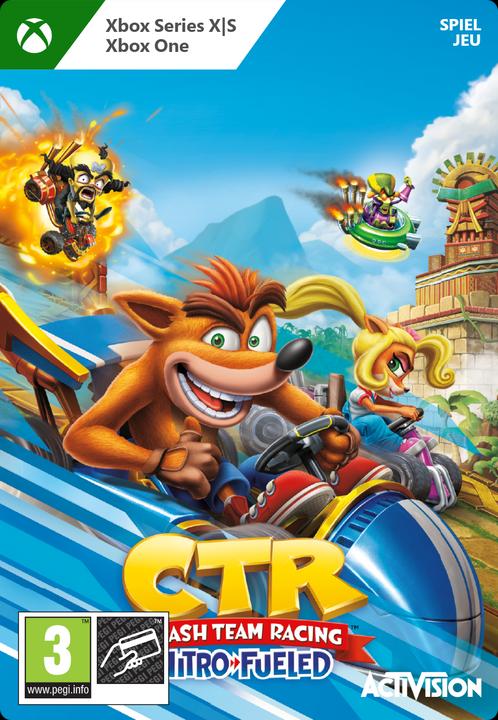 Actual product image Microsoft Xbox Crash Team Racing Nitro-Fueled: Digital Standard Edition Download Code (Xbox Series X, Xbox One X, Xbox One S, Xbox Series S)