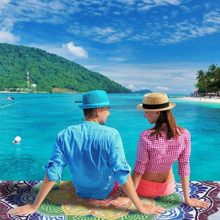 Produktbild Ueli Express Mandala Beach Roundie Badetuch 4 (150 x 150 cm)
