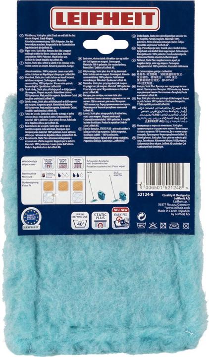 Actual product image Leifheit Mop cover CLEAN TWIST M Ergo static plus (1 pcs.)