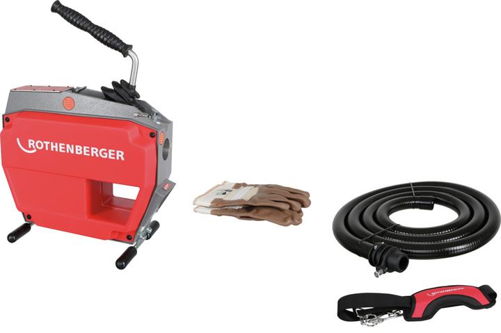 Produktbild Rothenberger R600 VarioClean Akku Rohrreinigungsmaschine 18 V Solo ( 1000003345 ) CAS - ohne Akku, o (1 Stk.)