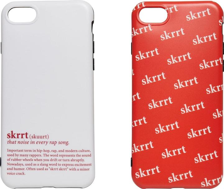 Actual product image Mister Tee Skrrt I Phone 6/7/8 Phone Case Set (Apple iPhone 6, Apple iPhone 8, Apple iPhone 7)