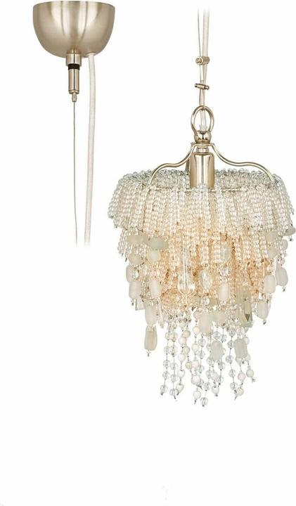 Immagine prodotto Loberon Lampadario Zamanah crema (18 cm)