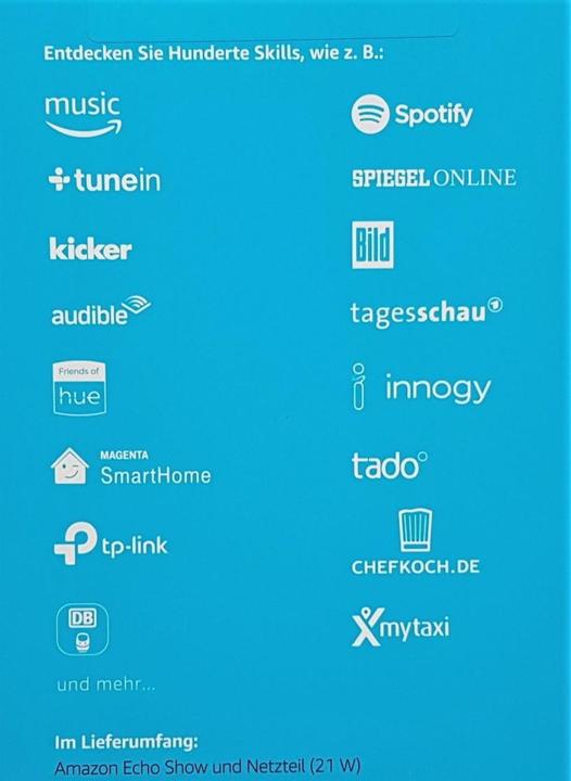 Produktbild Amazon Echo Show (IFTTT, Amazon Alexa)