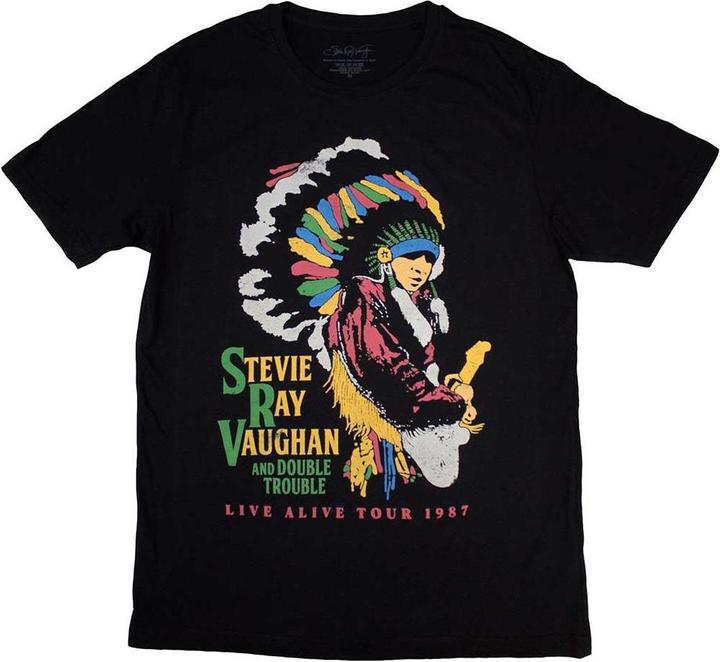 Stevie Ray Vaughan Double Trouble TShirt