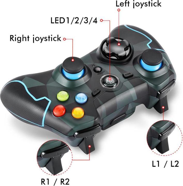 Immagine prodotto EasySMX ESM-9013-CAM (Android, PS3, Switch, Steam Machine, PC)