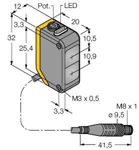 Actual product image Turck Opto