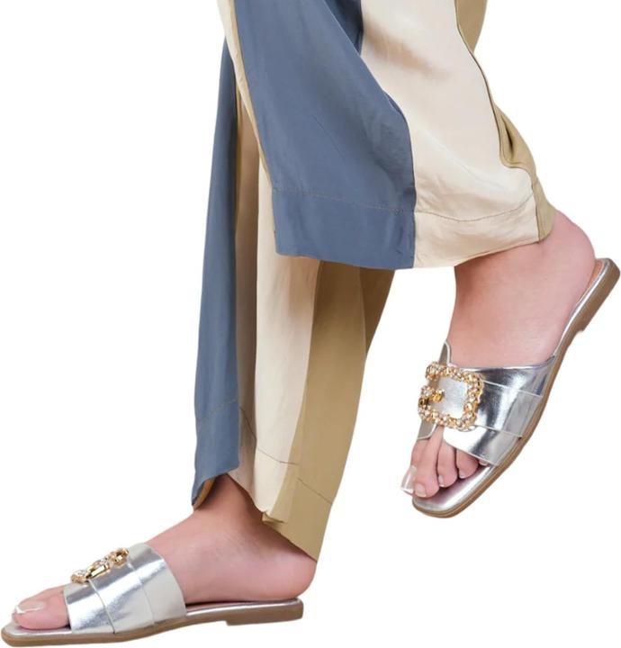 Produktbild Where's That From Sandalen Galaxy Strassbesatz Kunstleder (36)