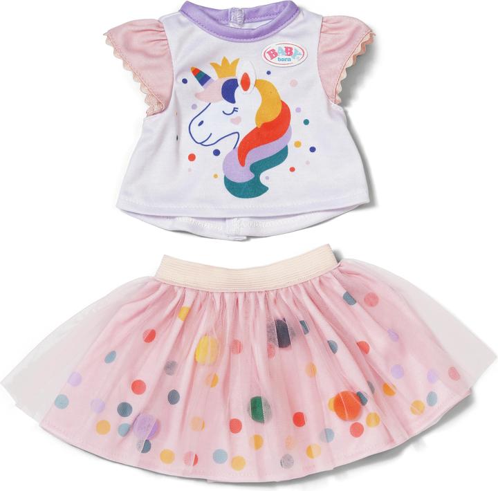 Zapf Creation BABY born Einhornkleid mit Tutu 43cm