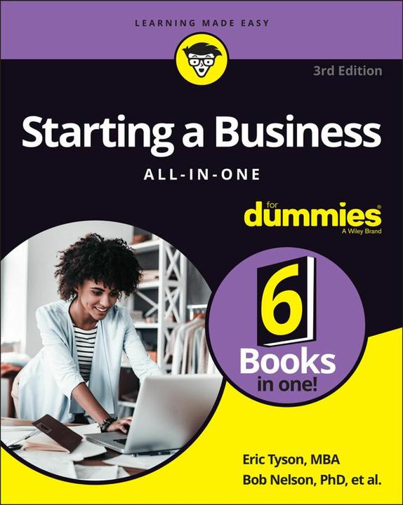 Produktbild Starting a Business All-In-One for Dummies (Englisch, Eric Tyson, Bob Nelson, 2022)