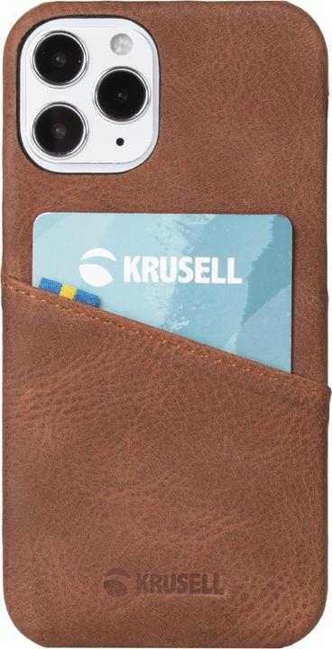 Produktbild Krusell Sunne CardCover Apple iPhone 12 mini vintage cognac (62154) (Apple iPhone 12 mini)