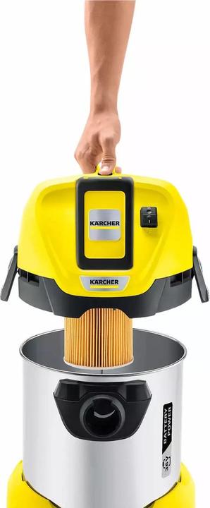 Actual product image Kärcher WD3 Battery Premium (Wet dry vacuum cleaner)